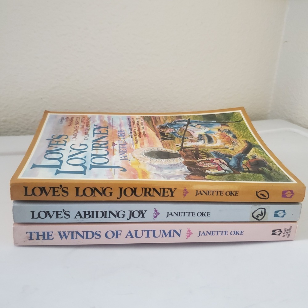 Janette Oke Book Lot 3 Love Comes Softly Series Loves Long Journey Abiding Joy